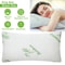 Cooling Bamboo Memory Foam Pillow Soft Hypoallergenic Queen Size Bed Pillow 8