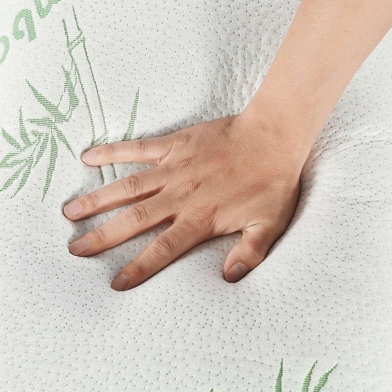 Cooling Bamboo Memory Foam Pillow Soft Hypoallergenic Queen Size Bed Pillow 6