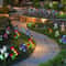 Solar Lily Flower LED Garden Lights Outdoor Pathway 7 Color 2
