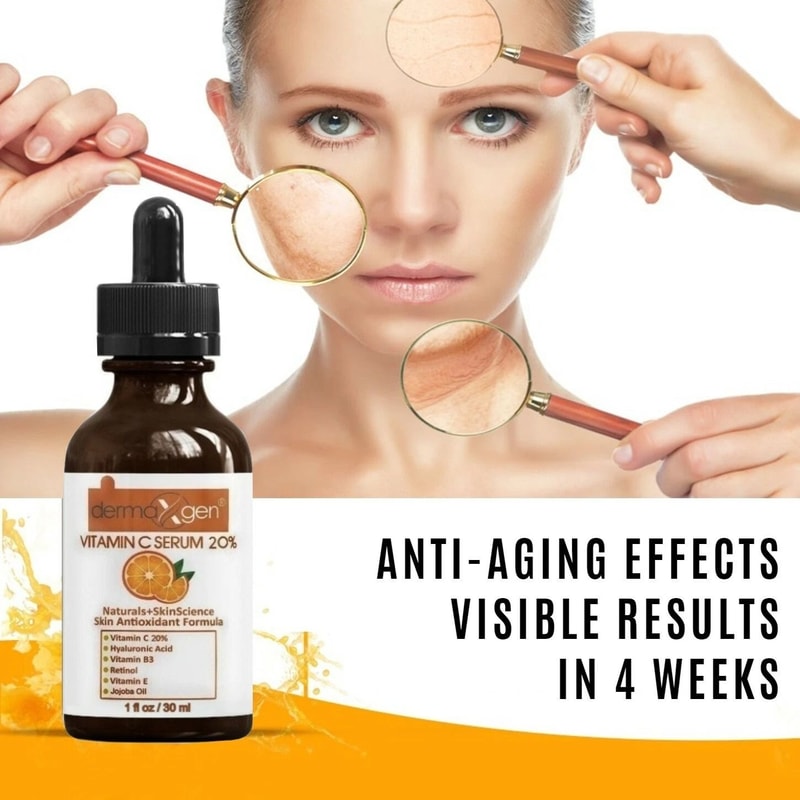 Vitamin C Hyaluronic Acid Face Serum Anti Wrinkle 1