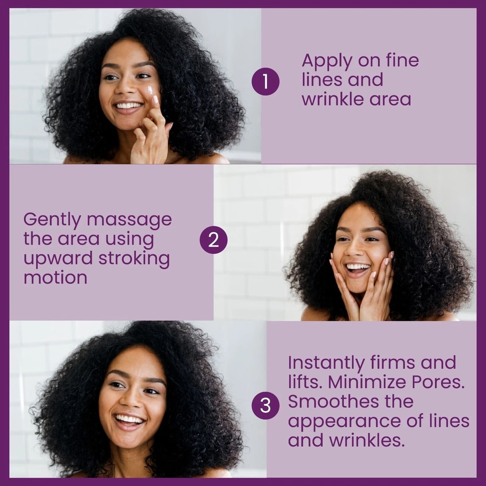 Instant Face Lift Cream Reduces Wrinkles Fine Lines Puffiness Firms Skin 3