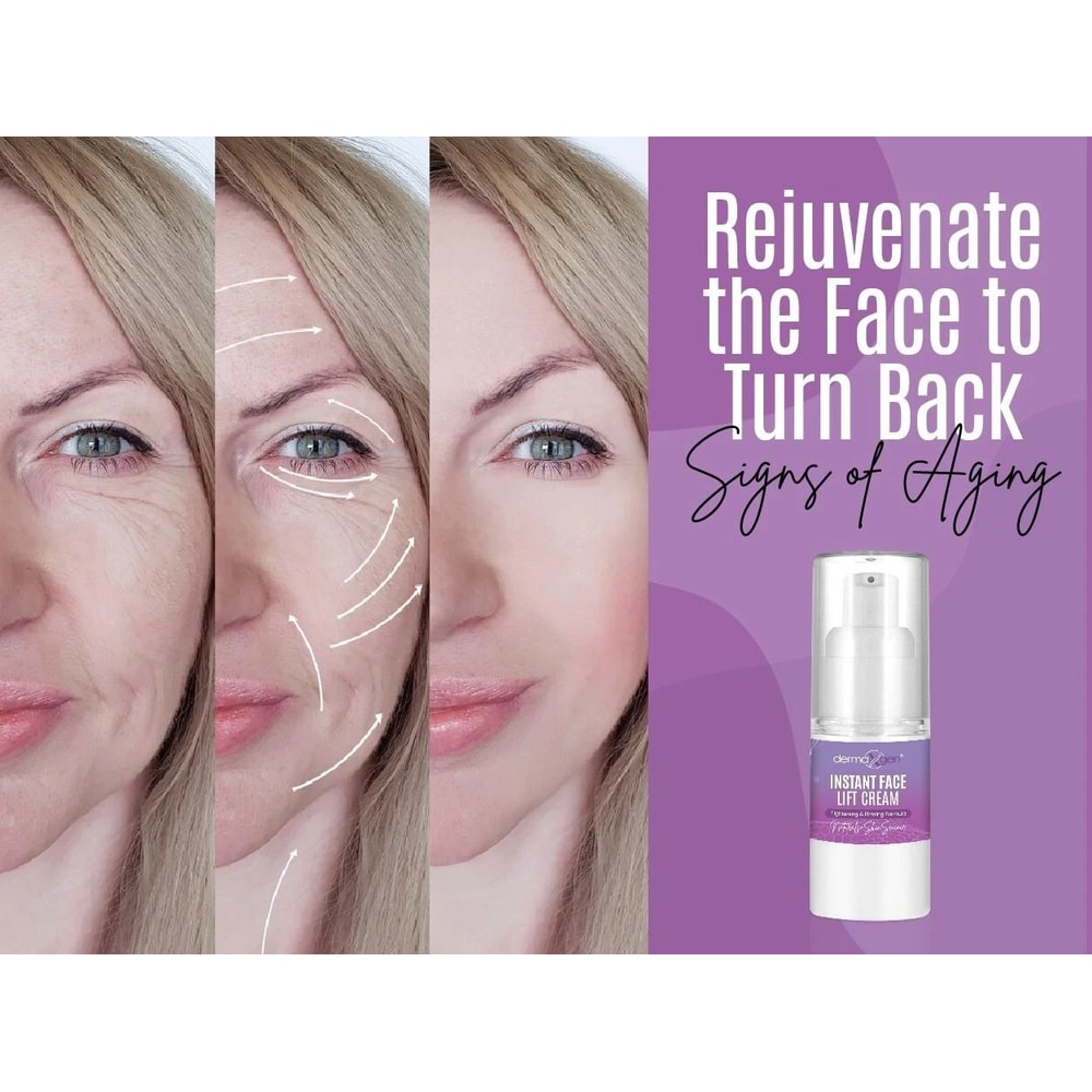 Instant Face Lift Cream Anti Aging Treatment For Sagging Skin Puffiness Wrinkles And Fine Lines 2