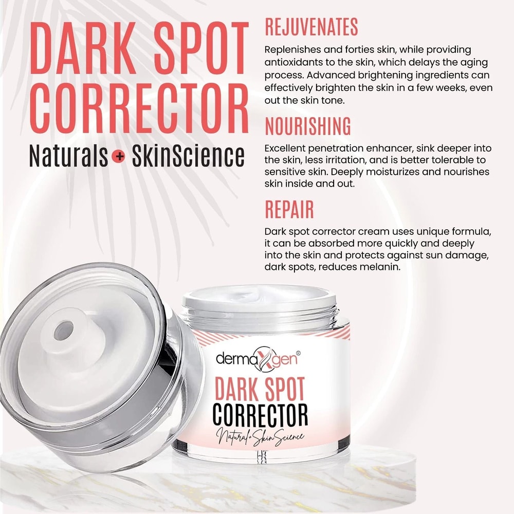Organic Dark Spot Corrector Sunspot Remover For Face Body Brightening Skin Serum 2