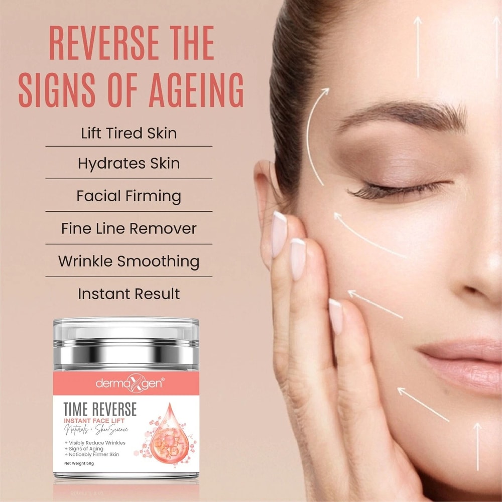 Instant Face Lift Cream Organic AntiWrinkle Firming Solution 2