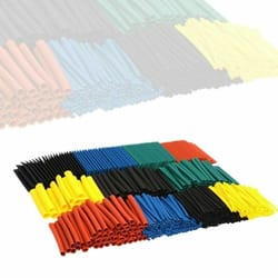 heat shrink tubing sleeve assortment kit for wire & cable insulation
