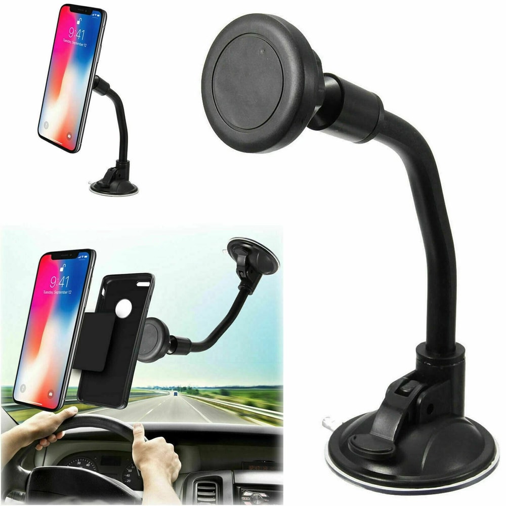 Car Phone Holder For IPhone Samsung Windshield Mount GPS Compatible 8