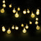 Solar Powered 30 LED String Lights Waterproof Garden Pathway Yard Decor Lamp For Outdoor Use 9