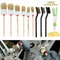 Premium Car Detailing Brush Kit For Engine Wheel Clean Soft Boar Hair Detailing Brushes 8
