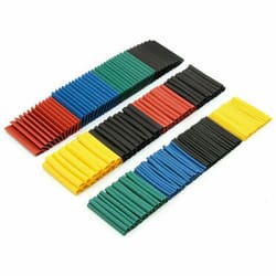 heat shrink tubing sleeve assortment kit for wire & cable, multi-color