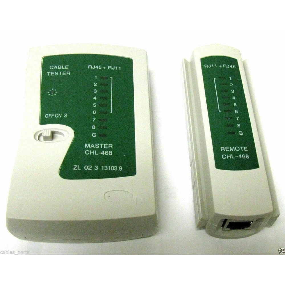 Ethernet Cable Tester Tool For RJ45 RJ11 RJ12 Cat5 Cat6 Reliable Network Testing For LAN Cables 1