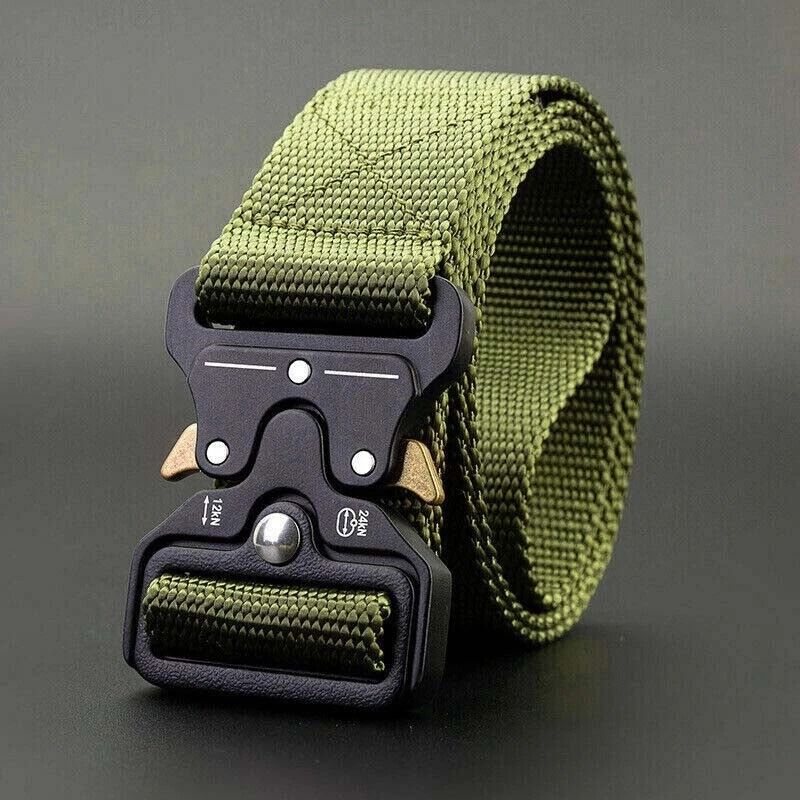 Military Tactical Adjustable Belt Quick Release For Men 9