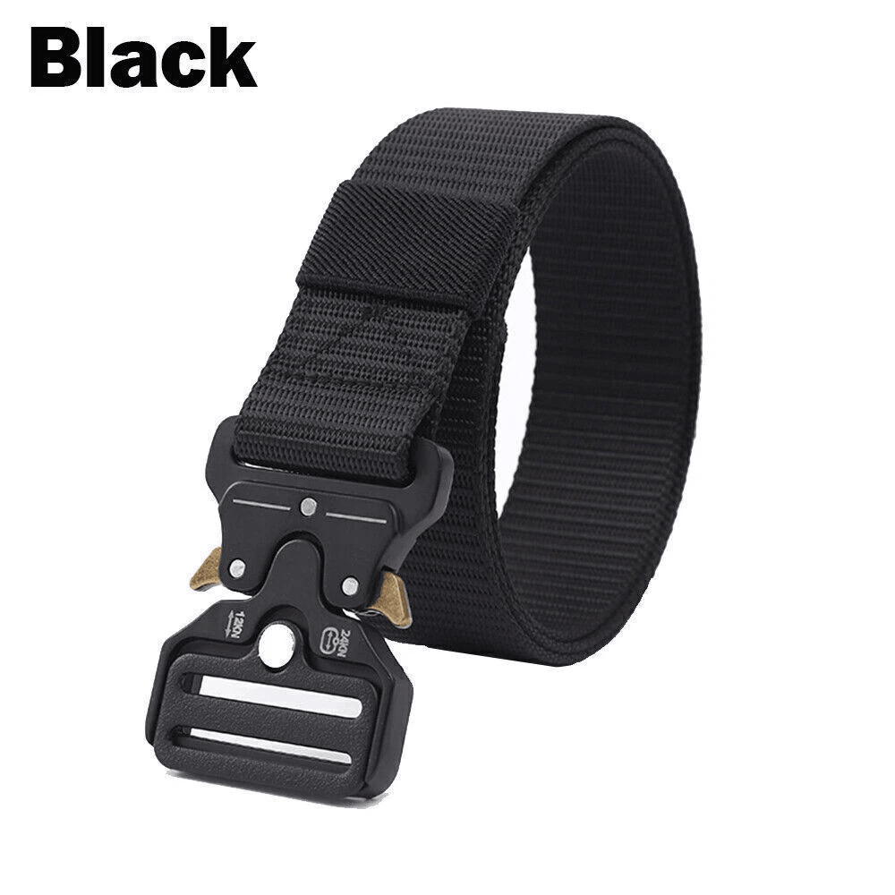 Military Tactical Adjustable Belt Quick Release For Men 8
