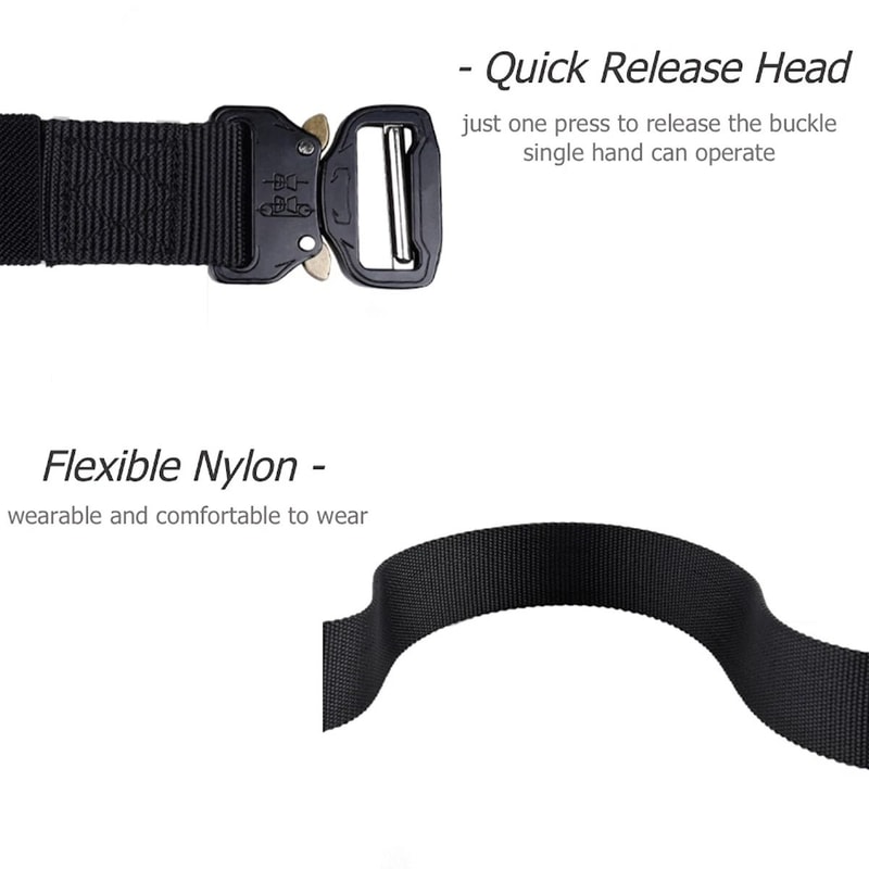 Military Tactical Adjustable Belt Quick Release For Men 3