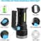 Super Bright LED Flashlight USB Rechargeable Torch High Powered Waterproof Adjustable Focus 1