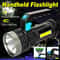 Super Bright LED Flashlight USB Rechargeable Torch High Powered Waterproof Adjustable Focus 2