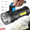 Super Bright LED Flashlight USB Rechargeable Torch High Powered Waterproof Adjustable Focus 3