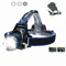LED Rechargeable Headlamp With Zoomable Headlight Waterproof Adjustable Focus For Outdoor Activiti 3