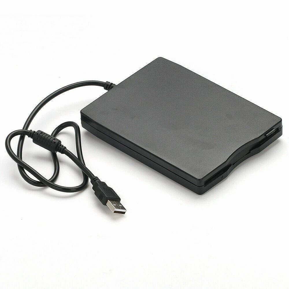 USB Portable External Floppy Disk Drive Reader For PC Laptop 0