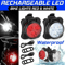 USB Rechargeable LED Bike Lights Set Headlight Taillight For Maximum Visibility 9