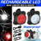 USB Rechargeable LED Bike Lights Set Headlight Taillight For Maximum Visibility 9