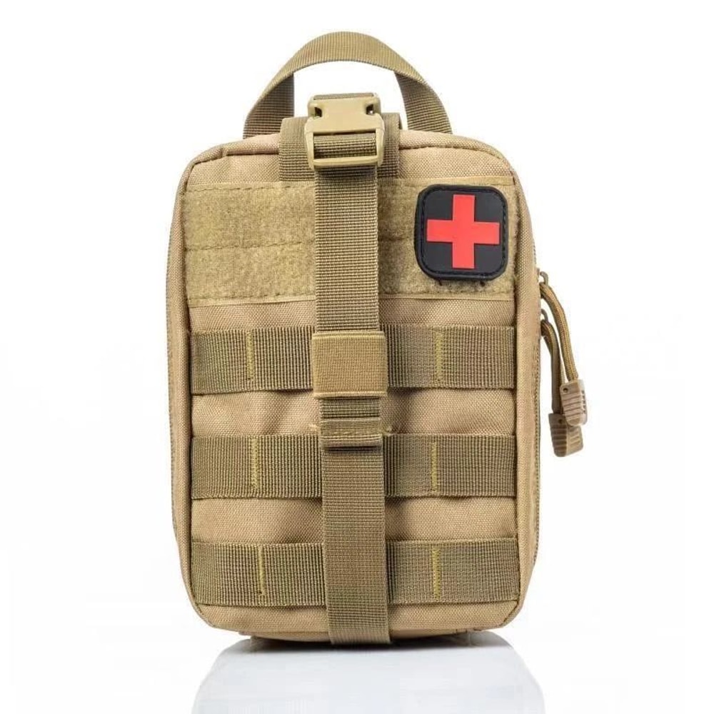 Tactical First Aid Kit With Molle Rip Away EMT Survival Pouch For Outdoor Emergencies 11