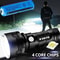 Super Bright LED Tactical Torch With USB Rechargeable Battery 9