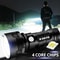 Super Bright LED Tactical Torch With USB Rechargeable Battery 10