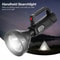 Rechargeable LED Searchlight Handheld Spotlight USB Charging Waterproof Super Bright LED Flashlight 5