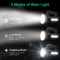 Rechargeable LED Searchlight Handheld Spotlight USB Charging Waterproof Super Bright LED Flashlight 9