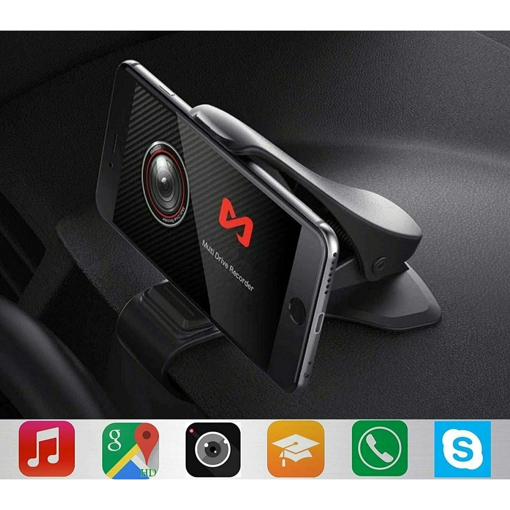 Universal Car Dashboard Mount Holder Adjustable Clamp For Cell Phones GPS Devices 4