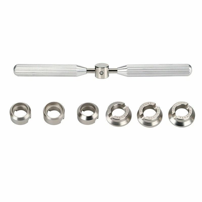 Rolex And Tudor Watch Case Back Cover Opener Tool Kit For Repair Removal 4