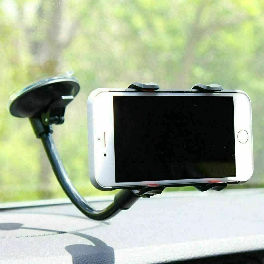 Car Windshield Mount Cradle Holder For Mobile Cell Phone GPS Compatible With IPhone X And More 3