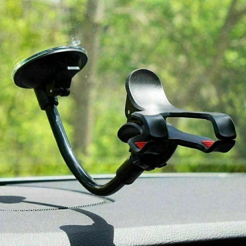 Car Windshield Mount Cradle Holder For Mobile Cell Phone GPS Compatible With IPhone X And More 4