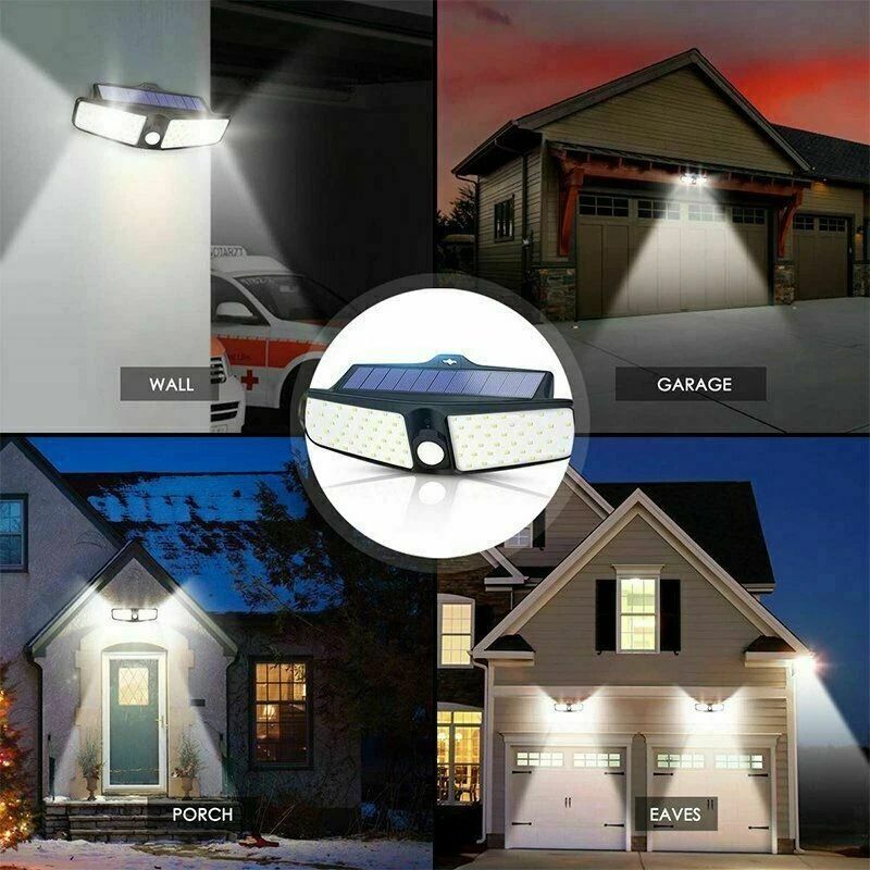 Waterproof Solar Powered LED Motion Sensor Garden Light With LEDs 5