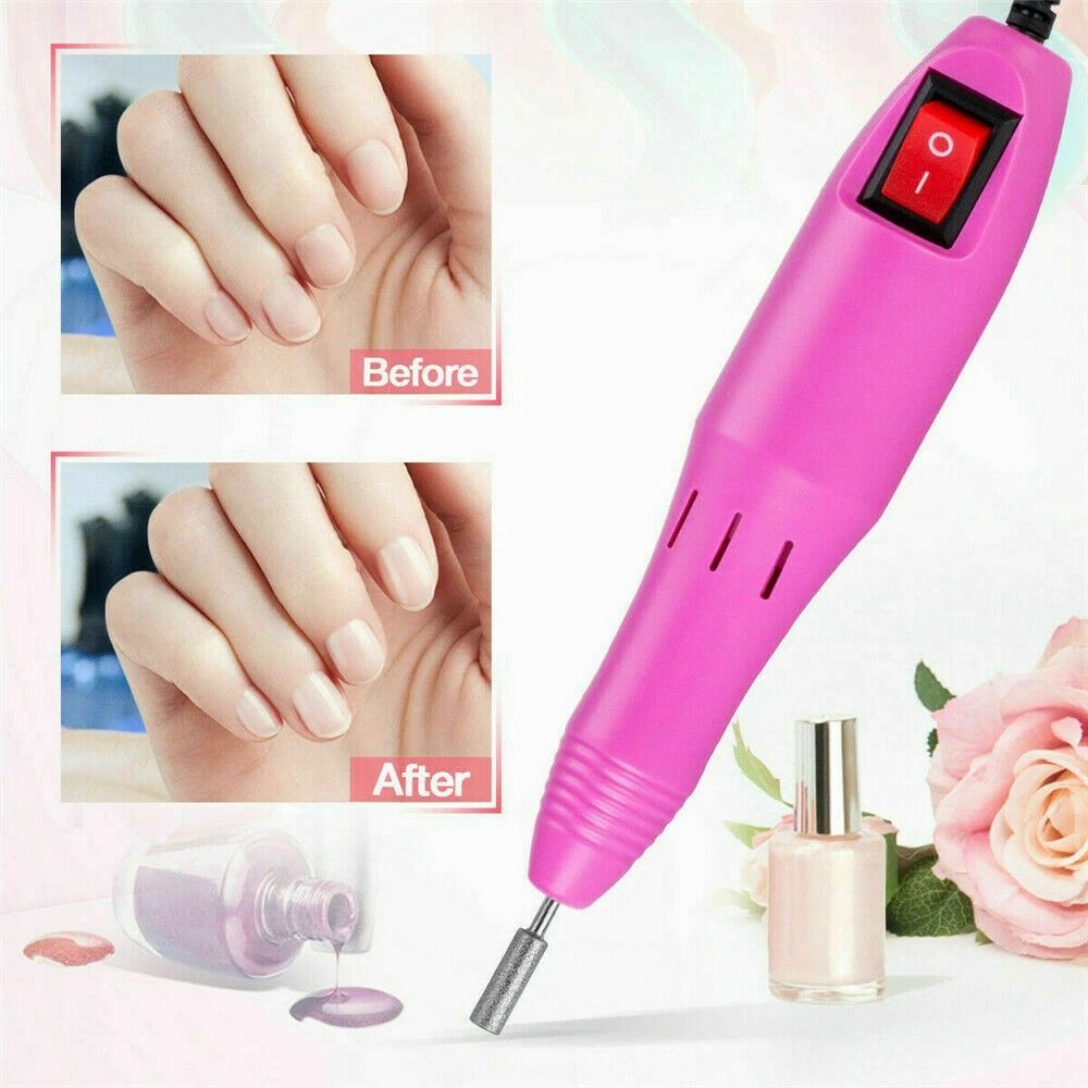 Electric Nail Drill Set Professional Manicure Pedicure Machine With RPM Speed 4