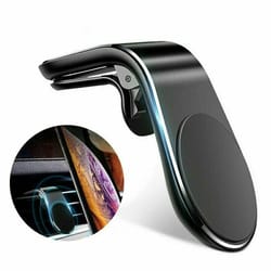 magnetic car phone mount holder for air vent universal iphone, android, samsung compatibility