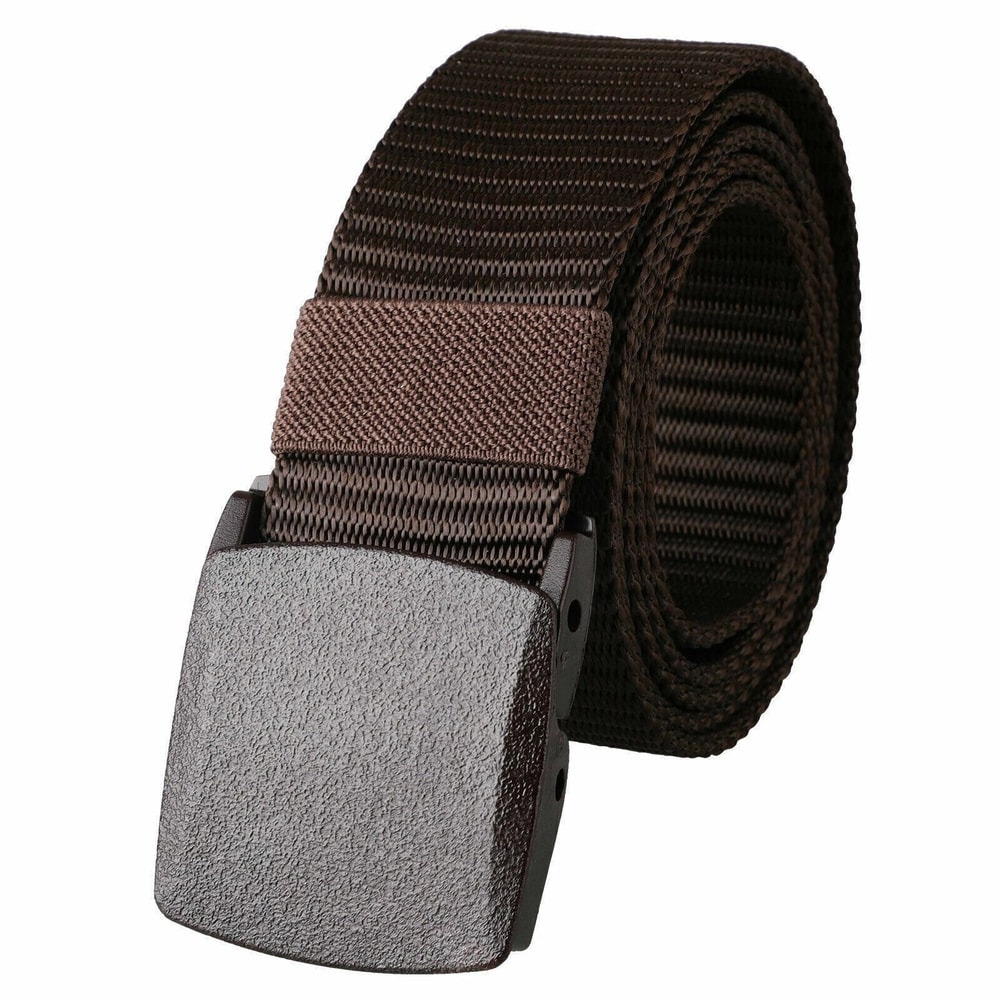 Mens Tactical Military Belt Nylon Canvas With Plastic Cam Buckle Adjustable Webbing 7