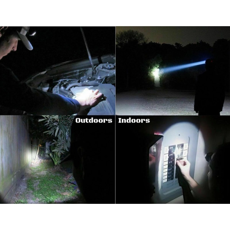Super Bright LED Headlamp Rechargeable Head Light Flashlight Torch Lamp 1