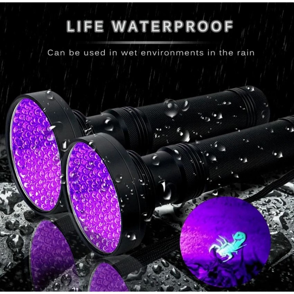 LED UV Ultraviolet Flashlight Blacklight Torch For Inspection Detection 2