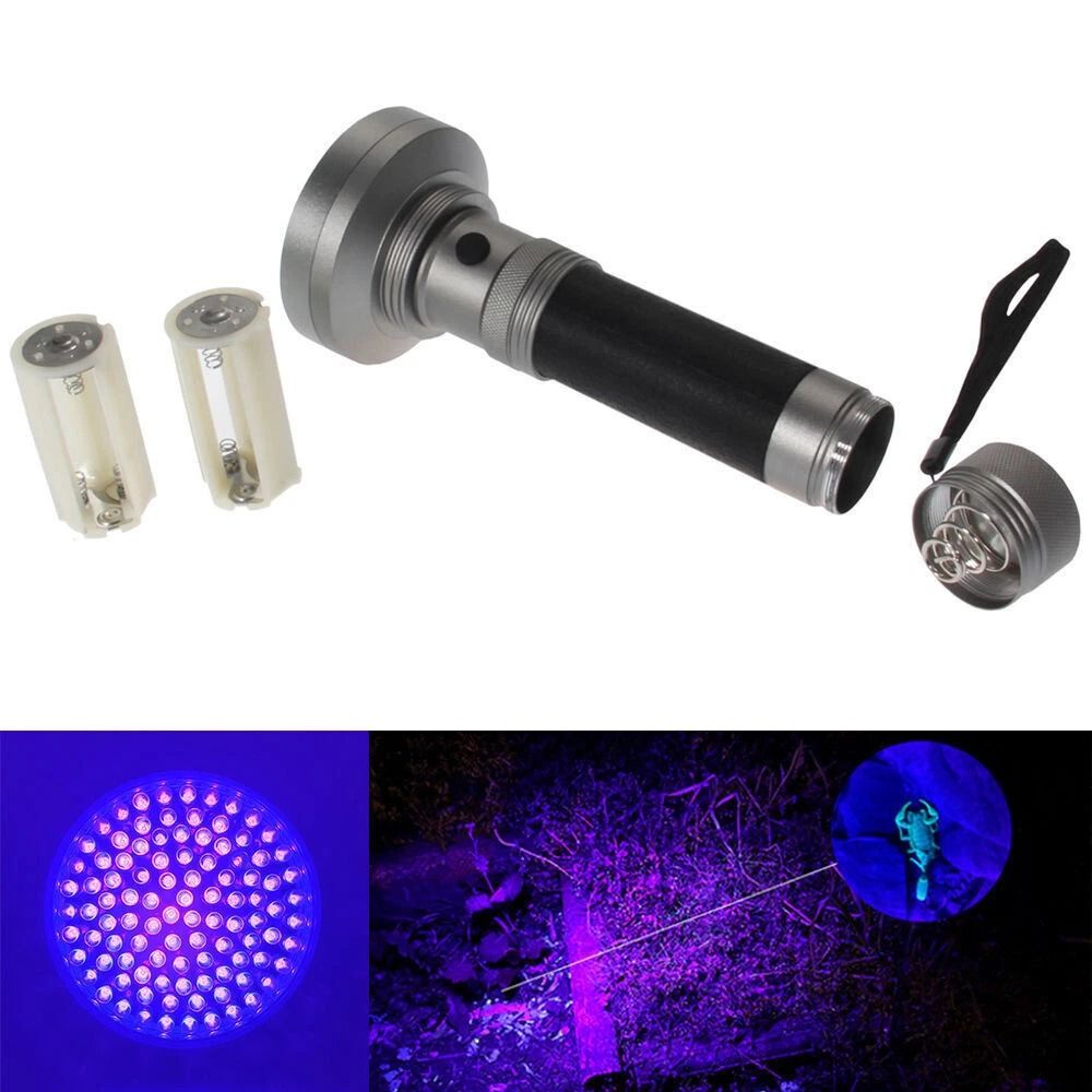 LED UV Ultraviolet Flashlight Blacklight Torch For Inspection Detection 9