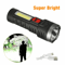Super Bright Tactical LED Flashlight USB Rechargeable Waterproof With Battery 4