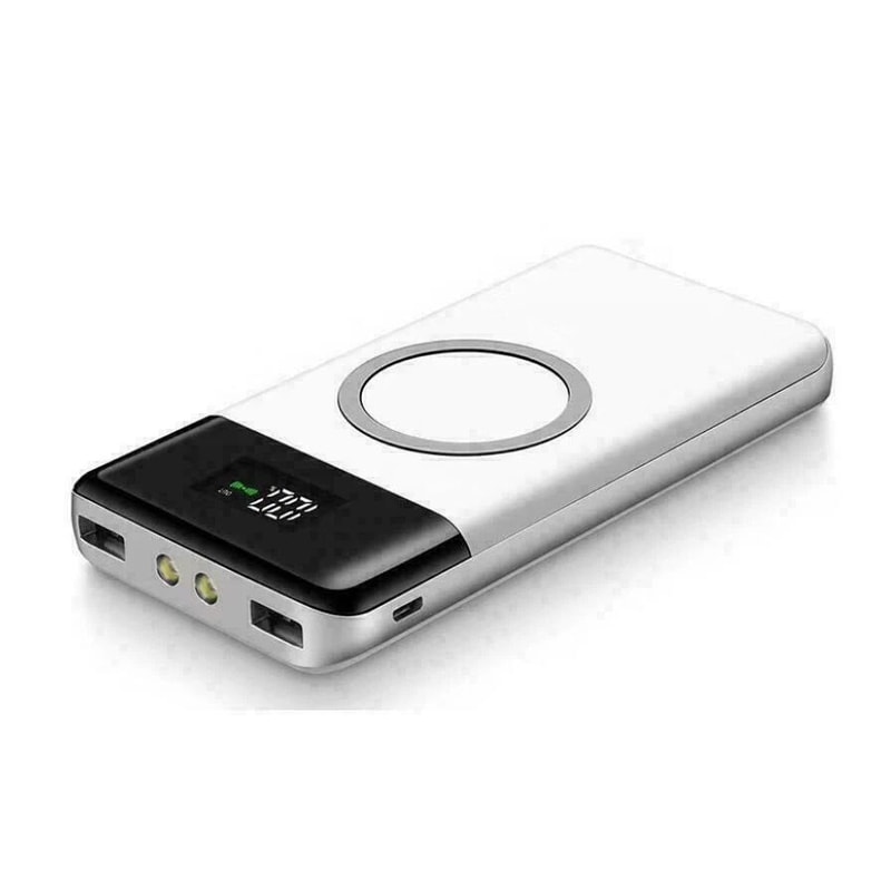 Qi Wireless Power Bank Fast Charging Portable Backup Charger For Phones Tablets 9