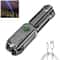 Rechargeable LED Flashlight Tactical Police Torch Super Bright Zoomable 9