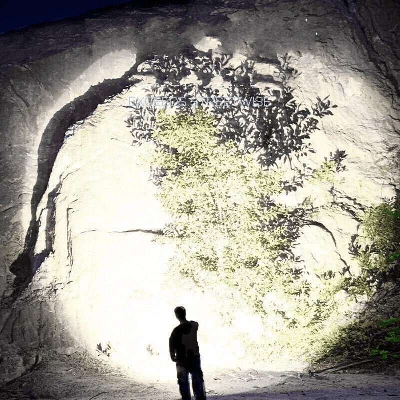 Rechargeable LED Flashlight Tactical Police Torch Super Bright Zoomable 3