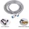Extra Long Flexible Shower Head Hose For Handheld Showers Stainless Steel Replacement Tube 2