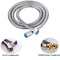 Extra Long Flexible Shower Head Hose For Handheld Showers Stainless Steel Replacement Tube 2