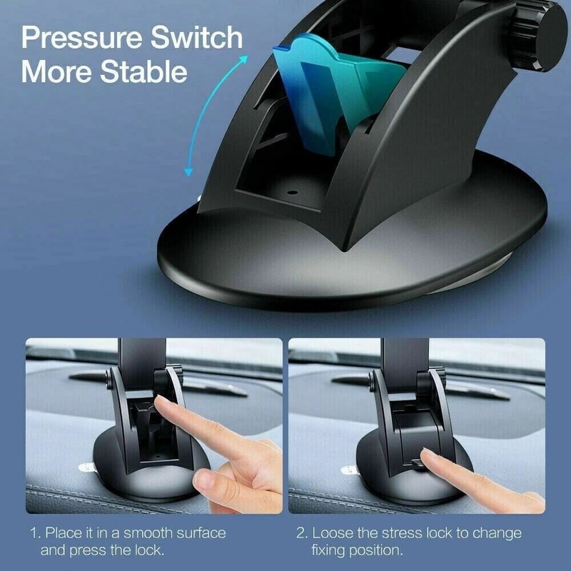 Car Windshield Mount Holder Stand For IPhone Samsung Phones Universal GPS Mobile Holder 4