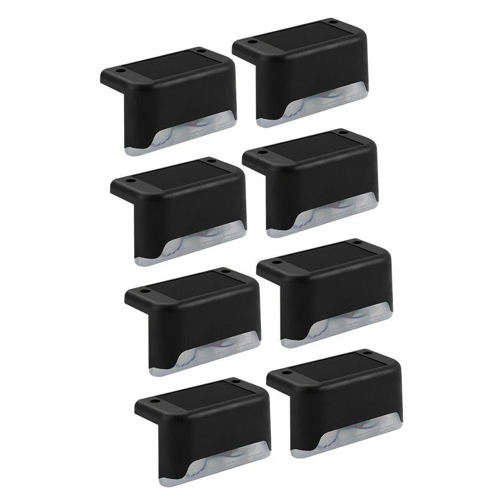 Solar Deck Lights Waterproof LED Steps Lamps For Stairs Fences 10