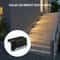 Solar Deck Lights Waterproof LED Steps Lamps For Stairs Fences 1