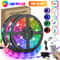 RGB Flexible LED Strip Light SMD Remote Fairy Lights For Room TV Party Bar 11